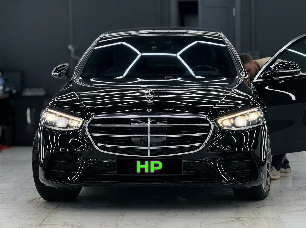 Mercedes после керамического покрытия HP Тюнинг