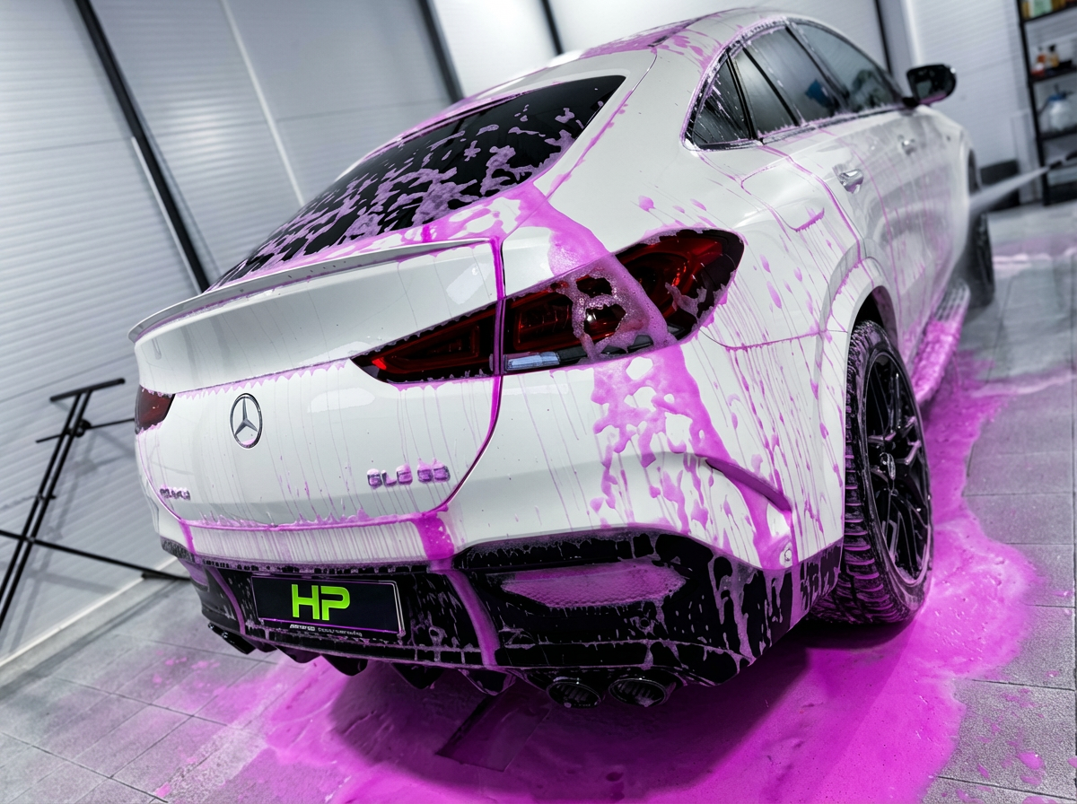 Мойка Mercedes — детейлинг HP Тюнинг