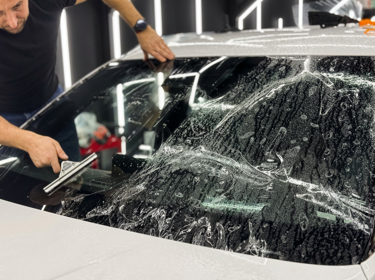 Оклейка автомобиля защитной плёнкой PPF в HP Тюнинг